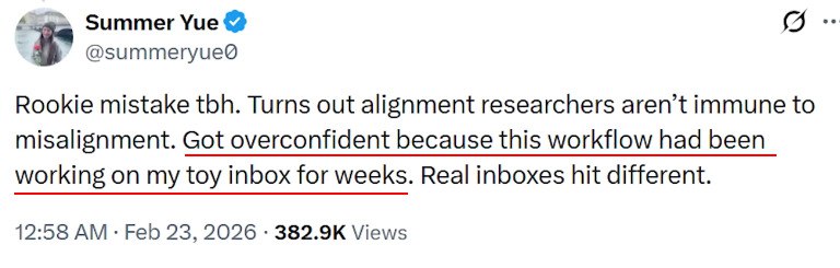 помнишь, я тебе рассказывал про тетю из мета которой clawdbot снес почту?